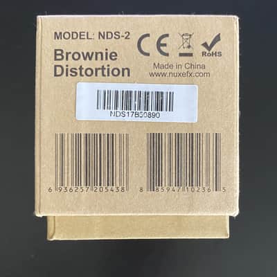 NuX NDS-2 Brownie Distortion 2010s - Red image 4