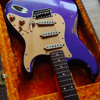 Fender Custom Shop 1959 Stratocaster Heavy Relic - Deep Purple Metallic - 2020 image 4