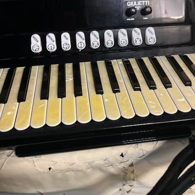 Giuletti F 94 - Black 120 bass accordion image 11