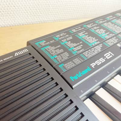 Yamaha Portasound PSS-21 - AWM Synthesis image 5