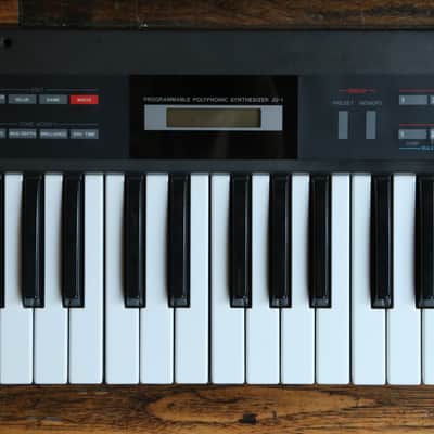 Roland Alpha Juno-1 49-Key Programmable Polyphonic Synthesizer 1985 - 1988 - Black image 3