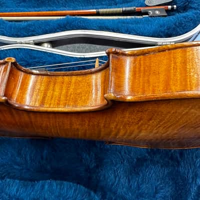 Robert A. Dolling 1920's Markneukirchen Violin 4/4 image 13