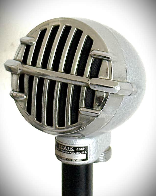 Vintage 1960's Crystal ASTATIC JT-30 Microphone. Working Japanese element. Hear image 1