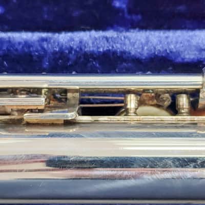 W.T. Armstrong Model 104 Student Flute Closed Hole C Foot w/ Original Case image 14