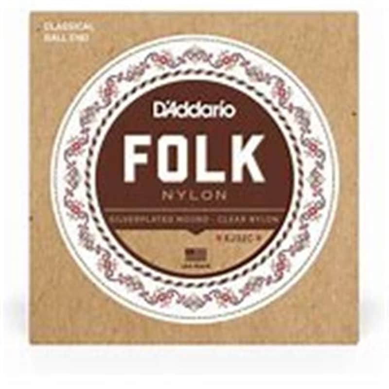 D'Addario FOLK NYLON BALL END EJ32C Strings image 1