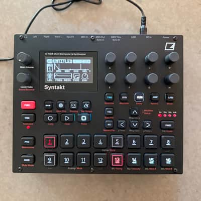 Elektron Syntakt 12 Track Drum Computer & Synthesizer w/ Decksaver image 2