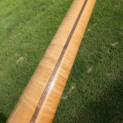 Guitar Mill AAA Flame Maple T-Style neck with nitro finish. image 2