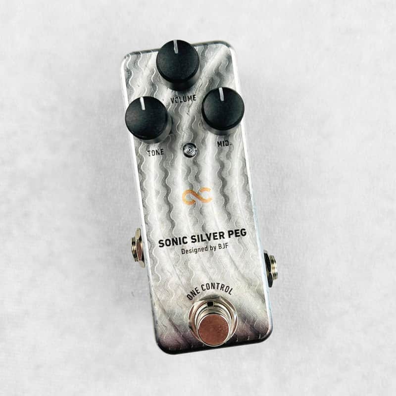 One Control Sonic Silver Peg Pedal 2010s | Reverb