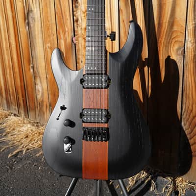 Schecter DIAMOND SERIES C-1 Rob Scallon - Satin Dark Roast  Left Handed 6-String Electric Guitar (2023) image 4