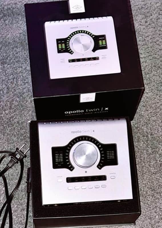 Apollo Twin X Duo Gen 2 Interface w/thunderbolt Cable Universal Audio w/Box image 1