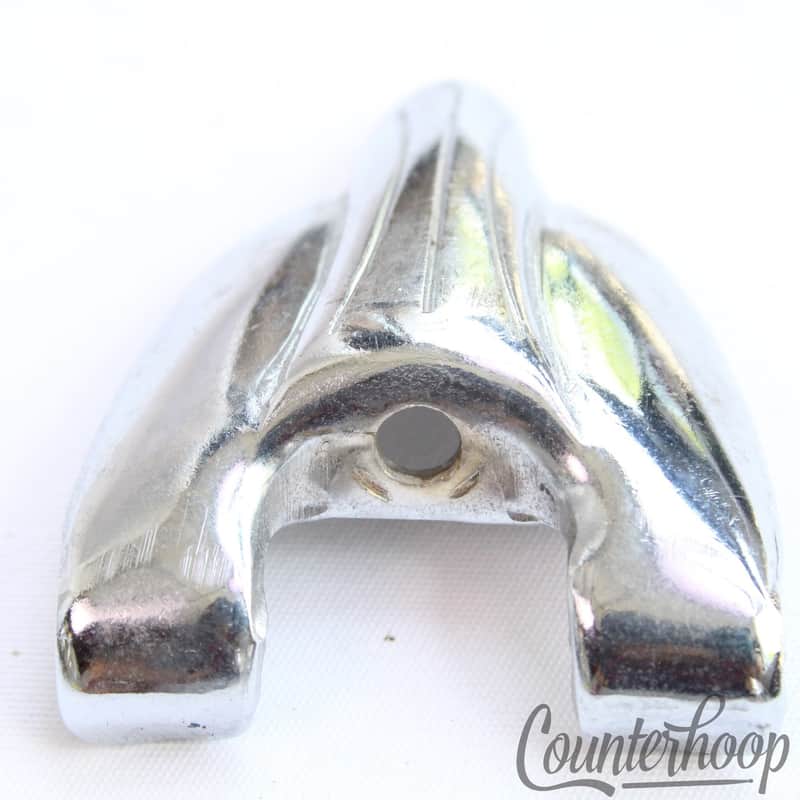 *Gretsch Bass Drum Tension T-Rod Claw Round Badge Chrome Vintage 60s RB USA* image 1