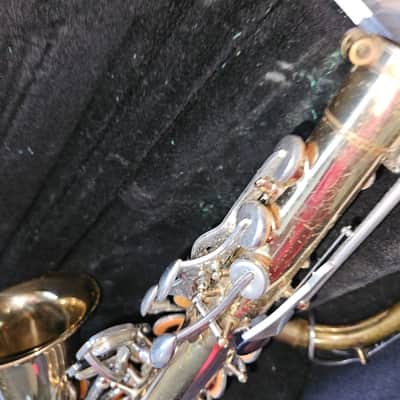 Selmer Bundy-II Alto Saxophone Brass, USA, Good Condition, w/ case/neck/MP image 10