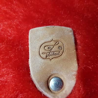 80's SOFT HAIR GUITAR CASE - fits Strat or TELE - RED image 5