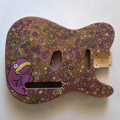 Maverick Telecaster Body Pokemon Art Slowpoke's Mega Trip image 1