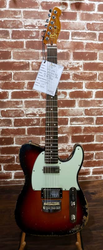 Berly T-Style — 3-Tone Sunburst Nitro - Lollar - NEW image 1
