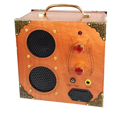 The "Delta Driver" Dual-Speaker, Dual-Input Cigar Box Amplifier - for MP3/Smartphones and/or Guitar! image 4