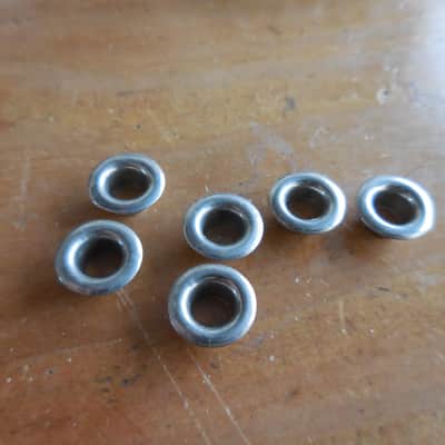 Harmony Kay Supro Guitar 1950's Set 6 Wide Skirt Tuner Bushings image 1