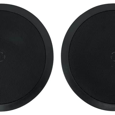 (6) Rockville HC85-16 Black 8" 700 Watt In-Ceiling Home Theater Speakers 16 Ohm image 3