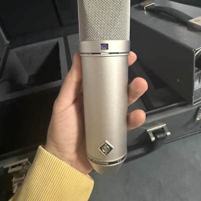 Neumann U 67 Set Large Diaphragm Multipattern Tube Condenser Microphone Reissue 2018 - Present - Nickel image 2