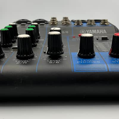Yamaha MG06X 6 Channel Analog Mixer 2017 - Present - Black image 4