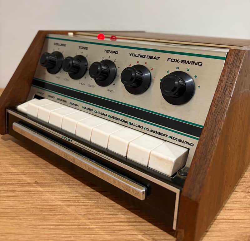 Keio (Korg) Donca Matic Mini Pops 20S Vintage Analog Drum Machine (1972) - Rare Stereo Model image 1
