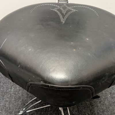 Tama HT741 1st Chair Ergo-Rider Quartet Drum Throne  2010s - Black/Chrome image 6