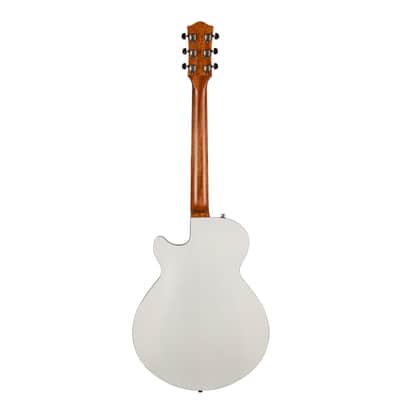 Godin (050222) Montreal Premiere HT Semi-hollow Electric Guitar - Trans White (Open Box) image 4