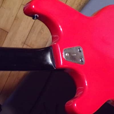 Vintage Hagstrom Futurama III 1964? custom build with fender locking tuners and electronics, kings neck, made in sweden image 11