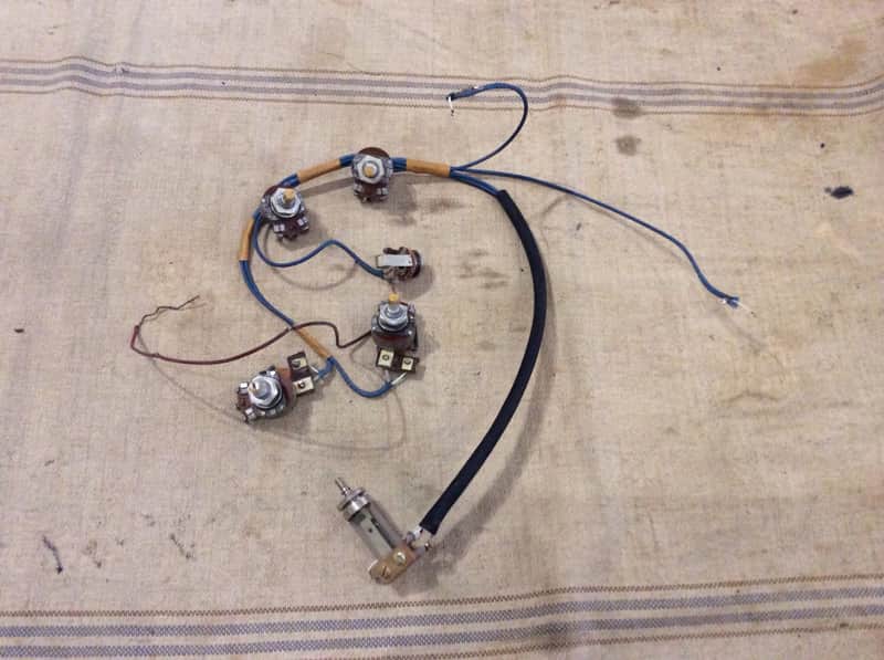 Vintage 1960 Guild Starfire Guitar Wiring Harness Complete SF-II, SF-III 1960's image 1
