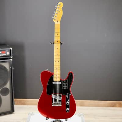 Fender American Ultra II Telecaster Maple Fingerboard Sinister Red image 4