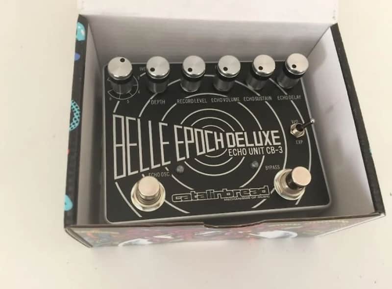 Catalinbread Belle Epoch Deluxe CB-3 Tape Echo Pedal & Tap Tempo Pedal w/ Original box & paperwork image 1
