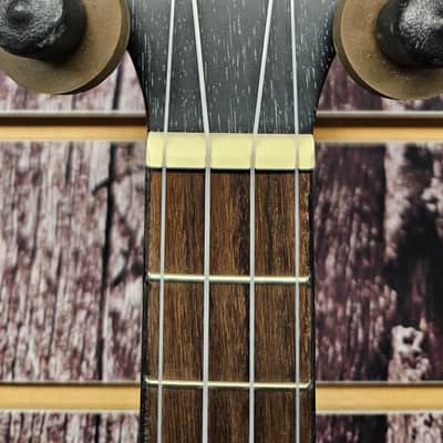 *BLEM* KALA KA SDH T Solid Salt & Pepper Doghair Tenor Ukulele inkl. Gigbag image 5