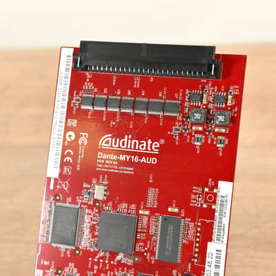 Audinate Dante-MY16-AUD 16-Channel Dante Network I/O Card CG00297 image 4