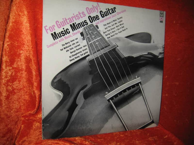 Music Minus One Guitar Jimmy Raney W/ Music and Improv Lines image 1
