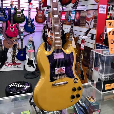 Epiphone SG Traditional Pro 2021 Metallic Gold - Pre Owned image 2