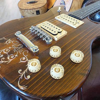 Eko M-20 Custom DC Roberto Brandoni M20 Guitar - Vintage 70s DiMarzio Creme Super Distortion Humbucker Pickups image 5