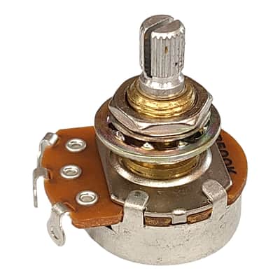 WD Guitar Potentiometer 500K Linear Taper 24 Tooth Split Shaft 3/8 in. image 7
