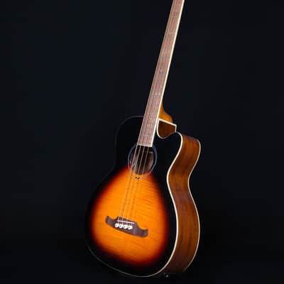 Fender FA-450CE Acoustic Bass, Laurel FB, 3-Color Sunburst image 6