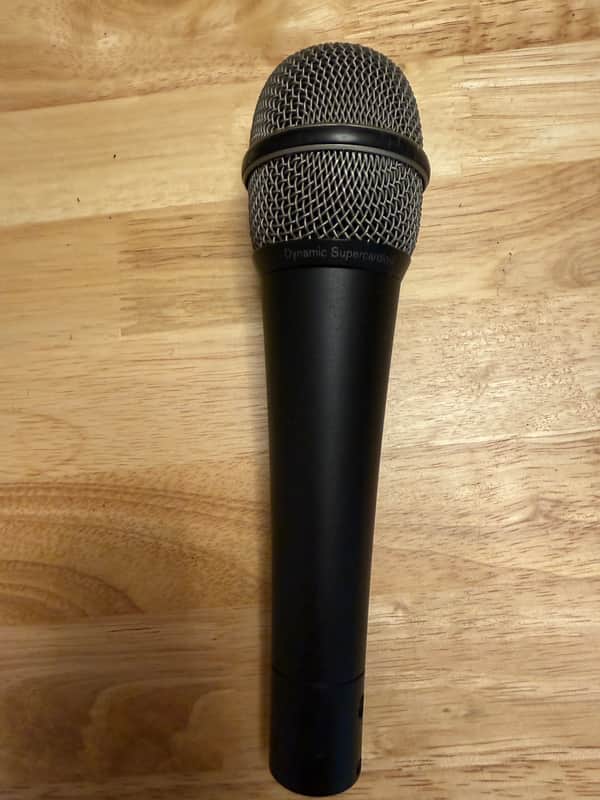 Electro-Voice PL44 Supercardioid Dynamic Handheld Vocal Microphone 2000s - Black image 1