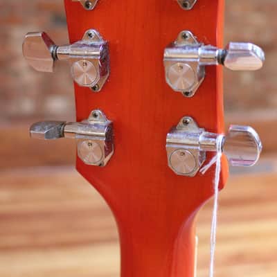 Univox Les Paul Deluxe 1970's Cherry Sunburst image 6