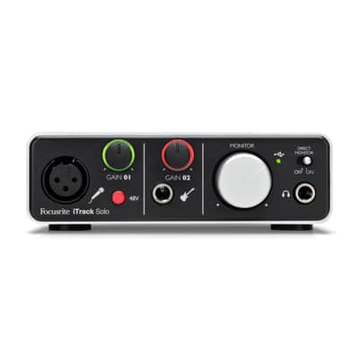 Focusrite iTrack Solo Lightning Audio Interface - B-Stock image 4