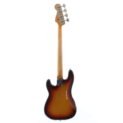 Fender USA American Vintage '62 Precision Bass, 2003, 3-Color Sunburst [V143483] (09/10) image 2
