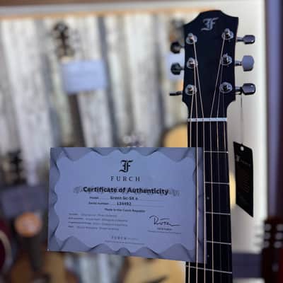 Furch GREEN Gc SX a PURPLEHEART EXOTIC WOOD BACKSTAGE LIMITED image 9
