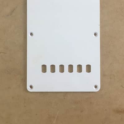 Fender Vintage Relic Squier Guitar Bridge Tremolo Back Plate Cover Modern Strat image 1