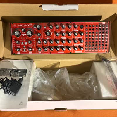 Behringer Neutron Paraphonic Analog and Semi-Modular Synthesizer 2018 - Present - Red
