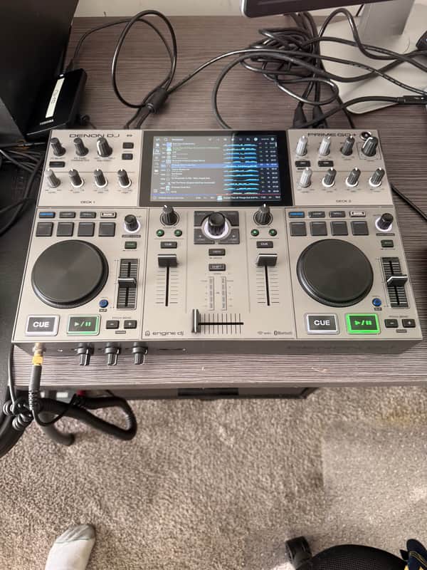 Denon DJ PRIME GO+ Portable DJ Controller and Mixer with Stem Separation 2 Deck image 1