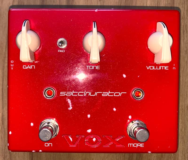 VOX SATCHURATOR Distortion Pedal Joe Satriani Signature Pedal! Made In JAPAN! image 1