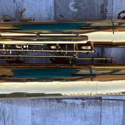 Couf Superba 1 low A bari sax w/ new case image 16
