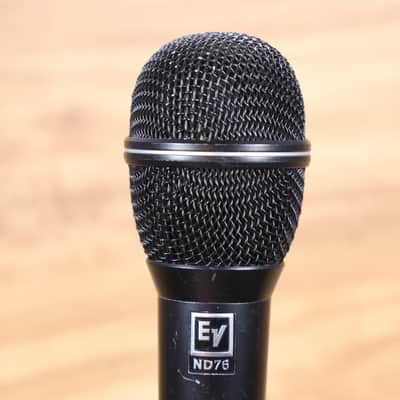 Electro-Voice ND76 Cardioid Dynamic Vocal Microphone 2016 - Present - Black image 2