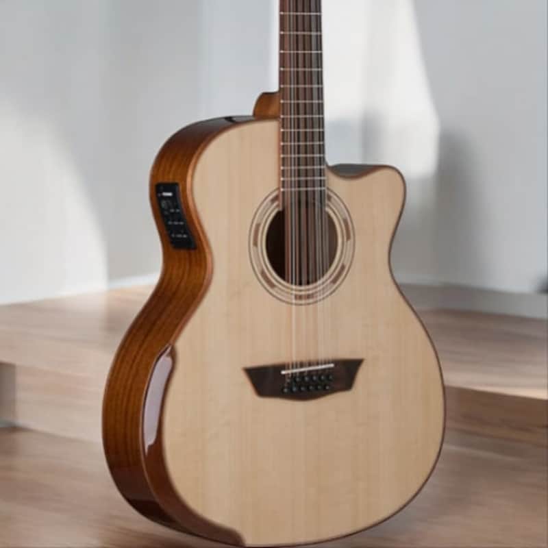 Washburn Comfort Series G15SCE-12 12-String Acoustic Electric Guitar Cutaway image 1